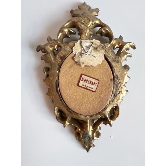 Lot Of Three Vintage Framed Art Pieces Princess Art And Norleans - Picture 6 of 8